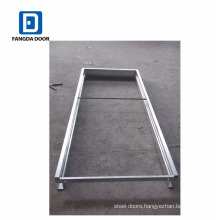 Knock down door frame, galvanized steel door frame